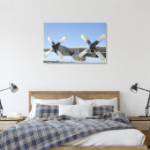 Toile Les ailes d'un LC-130 Hercules (Insitu(Chambre))