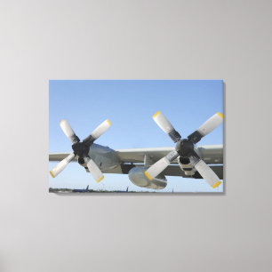 Toile Les ailes d'un LC-130 Hercules