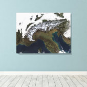 Toile Les Alpes 2 (Insitu (Plancher de Bois))