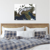 Toile Les Alpes 4 (Insitu(Chambre))