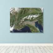 Toile Les Alpes 4 (Insitu (Plancher de Bois))