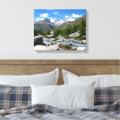 Toile Les Alpes du Valais (Insitu(Chambre))