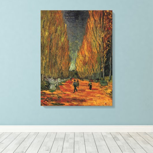 Toile Les Alyscamps (cimetière) par Vincent van Gogh (Insitu (Plancher de Bois))