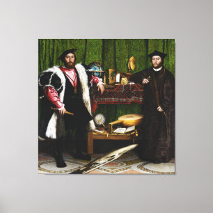 Toile Les Ambassadeurs de Hans Holbein le Jeune