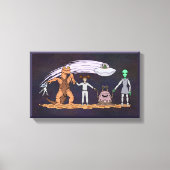 Toile Les Amis Peu Importe Les Différences (Recto)