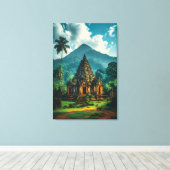 Toile Les anciens candi des collines (Insitu (Plancher de Bois))