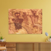 Toile "Les Anciens", Sego Canyon Utah (Insitu(Salon))