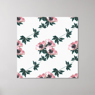 Toile Les anémones.