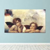 Toile Les anges de Raphaël (Insitu (Plancher de Bois))