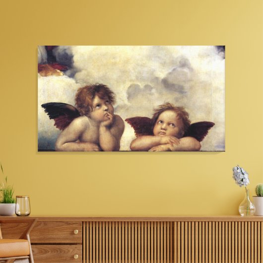 Toile Les anges de Raphaël (Insitu(Salon))