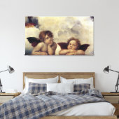 Toile Les anges de Raphaël (Insitu(Chambre))