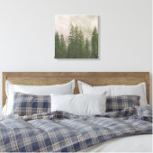 Toile Les arbres de la forêt de Foggy (Insitu(Chambre))