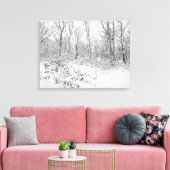 Toile Les arbres neigeux dans les Poconos (Insitu(Salon))