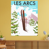 Toile Les Arcs France (Insitu(Salon))
