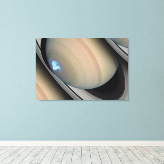 Toile Les aurores dynamiques de Saturne (Insitu (Plancher de Bois))
