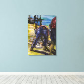 Toile Les Bahamas du matin (Insitu (Plancher de Bois))