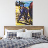 Toile Les Bahamas du matin (Insitu(Chambre))
