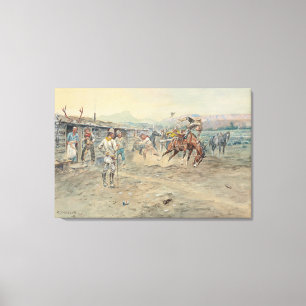 Toile Les beaux-arts Le pied de l'offre par Charles Mari