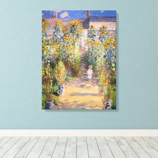 Toile Les Beaux-Arts Monet (Insitu (Plancher de Bois))
