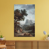 Toile Les bergers alpins (Insitu(Salon))