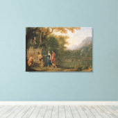 Toile Les bergers arcadiens (Insitu (Plancher de Bois))