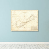 Toile Les Bermudes ou les îles d'été (Insitu (Plancher de Bois))