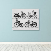 Toile Les Bicyclettes (Insitu (Plancher de Bois))