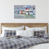 Toile Les boiseries du lac (Insitu(Chambre))