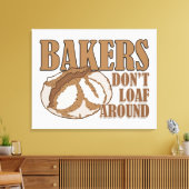 Toile Les boulangers ne traînent pas (Insitu(Salon))