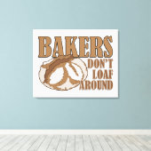 Toile Les boulangers ne traînent pas (Insitu (Plancher de Bois))