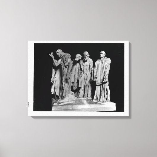 Toile Les Burghers de Calais, 1889 (Recto)