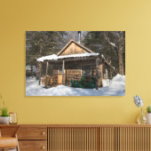 Toile Les cabines de l'étang Little Lyford de l'AMC (Insitu(Salon))