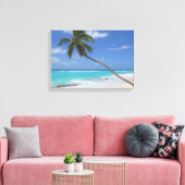 Toile Les caraïbes de la plage de Palm Tree (Insitu(Salon))