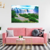 Toile Les cascades (Insitu(Salon))