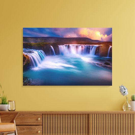 Toile Les cascades (Insitu(Salon))