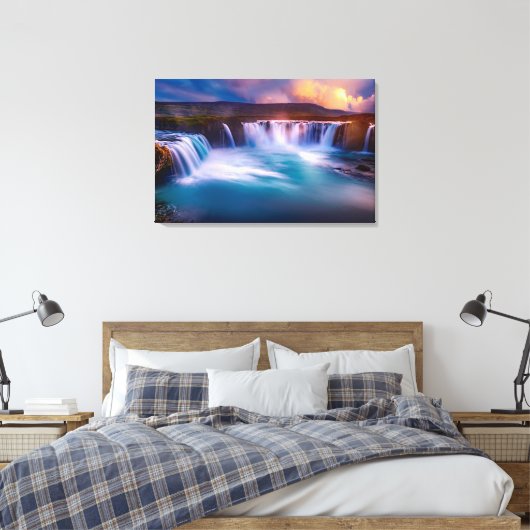 Toile Les cascades (Insitu(Chambre))