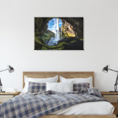 Toile Les cascades | Cascade islandaise (Insitu(Chambre))