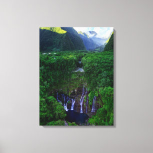 Toile Les cascades Chutes Grand Galet