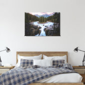 Toile Les cascades | Parc national Jasper, Canada (Insitu(Chambre))