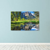 Toile Les cascades | Yosemite Falls, Californie (Insitu (Plancher de Bois))