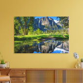 Toile Les cascades | Yosemite Falls, Californie (Insitu(Salon))