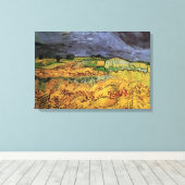 Toile Les champs par Vincent van Gogh (Insitu (Plancher de Bois))