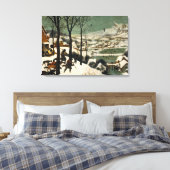 Toile Les Chasseurs dans le Pieter de Neige Bruege (Insitu(Chambre))
