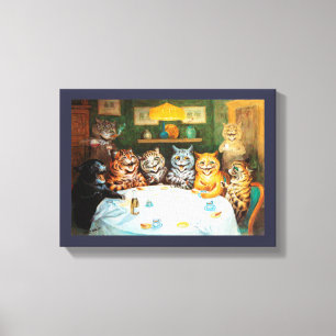 Toile Les chats qui aiment les cigares et le brandy, Lou