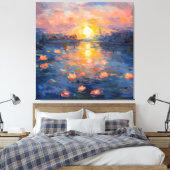 Toile Les chefs-d'oeuvre Monet (Insitu(Chambre))