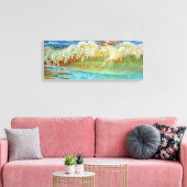 Toile Les chevaux de Neptune (Insitu(Salon))