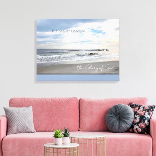 Toile Les cieux déclarent la gloire de Dieu (Insitu(Salon))