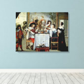 Toile Les cinq sens - Goût (Insitu (Plancher de Bois))