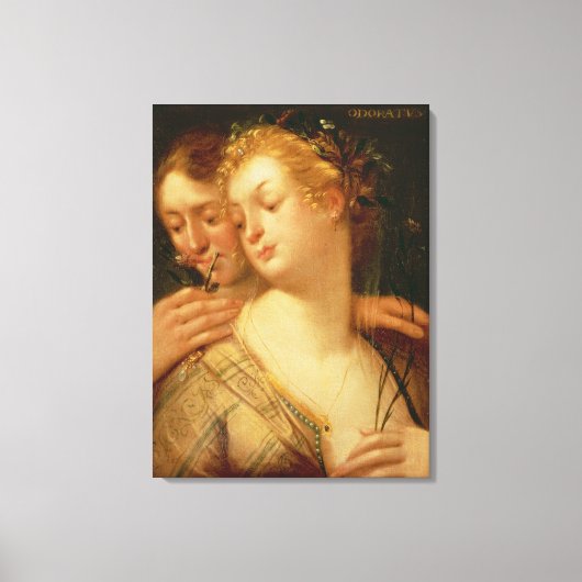 Toile Les Cinq Sens : Odeur (Recto)