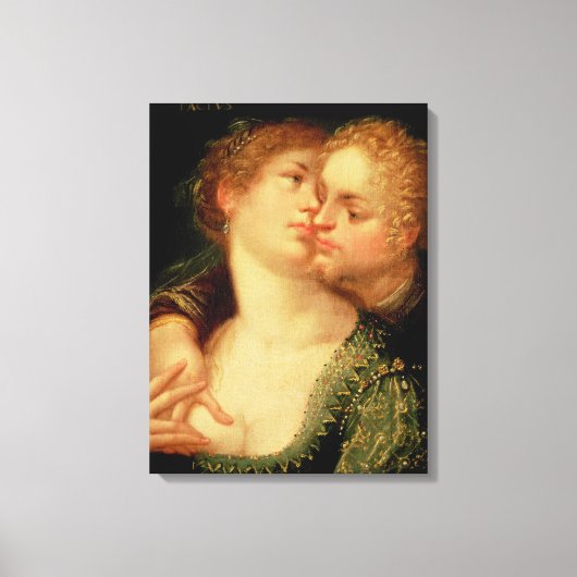 Toile Les cinq sens : Toucher (Recto)
